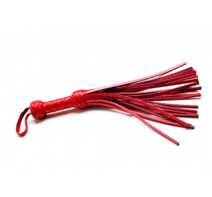 Flog BDSM leather flogger whip angry 11.8'' 0.12inch mdb