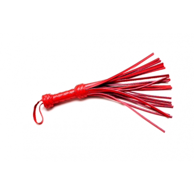 Flog BDSM leather flogger whip angry 11.8'' 0.12inch mdb